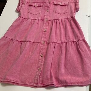 Savanna Jane Dress Denim Midi Size Small